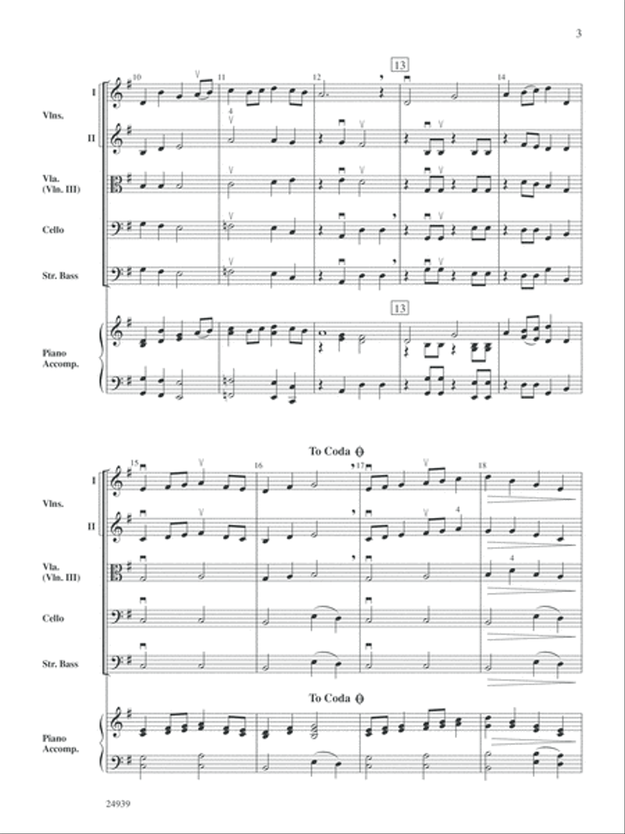 Starfleet: Score String Orchestra scores gallery preview page 3