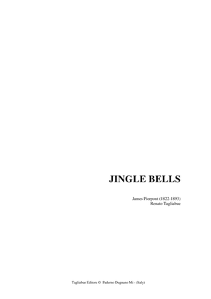 Book cover for JINGLE BELLS - for String Quartet with parts