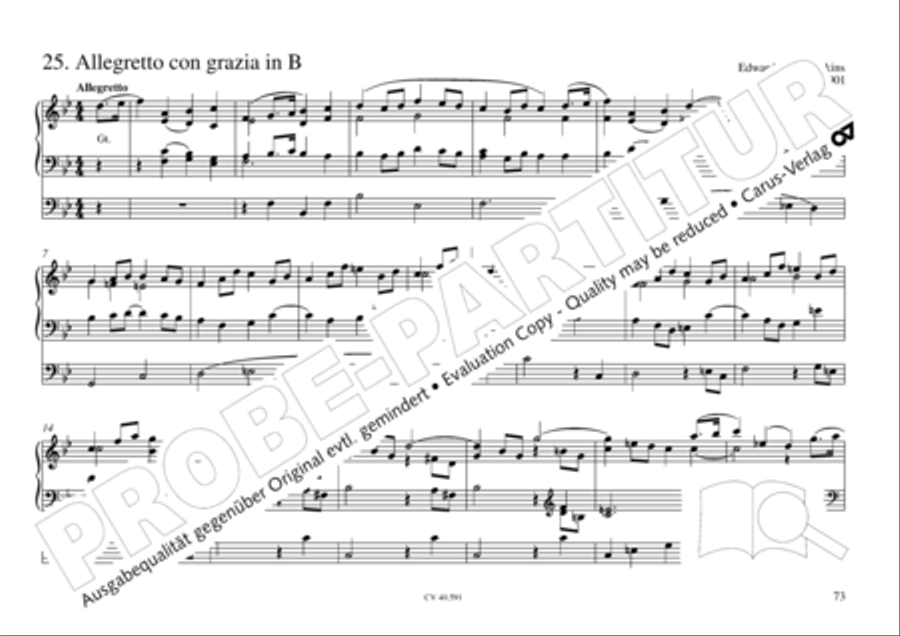 Free Organ Music from the Romantic Period, Vol. III (Freie Orgelmusik der Romantik, Band III) Organ scores gallery preview page 74