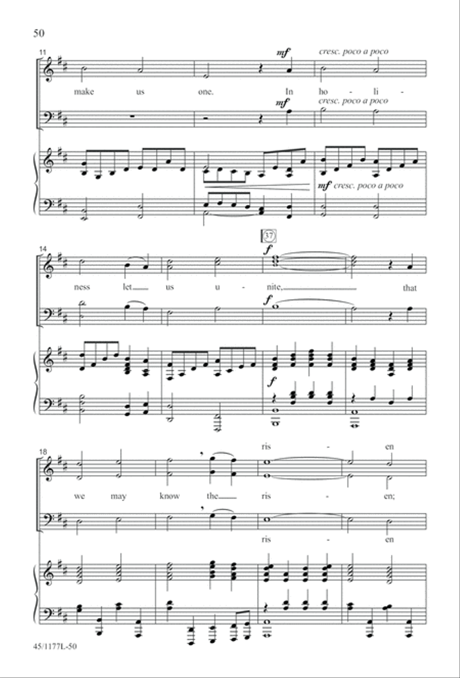 5 Getty Anthems for about 10 Singers 4-Part scores gallery preview page 51