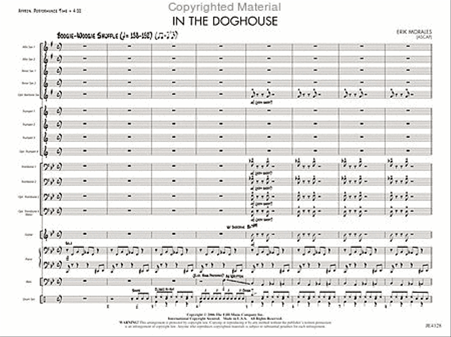 In the Doghouse In the Doghouse Jazz Ensemble scores gallery preview page 2