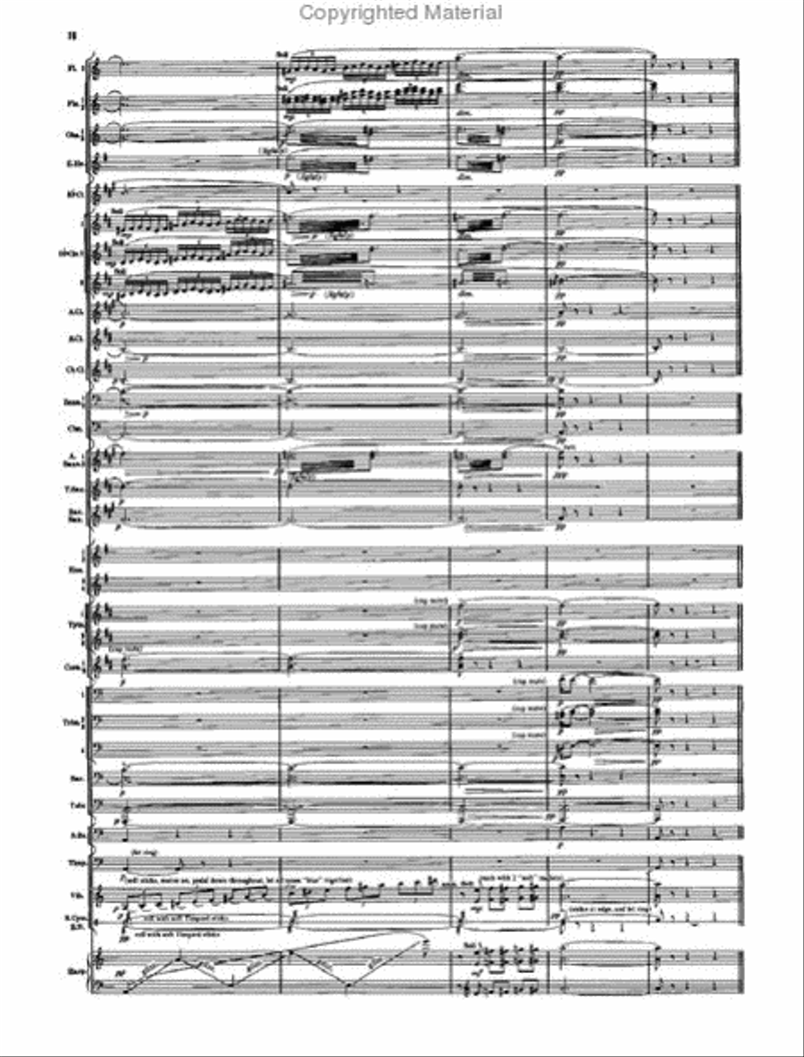 Armenian Dances, Part II Concert Band scores gallery preview page 14