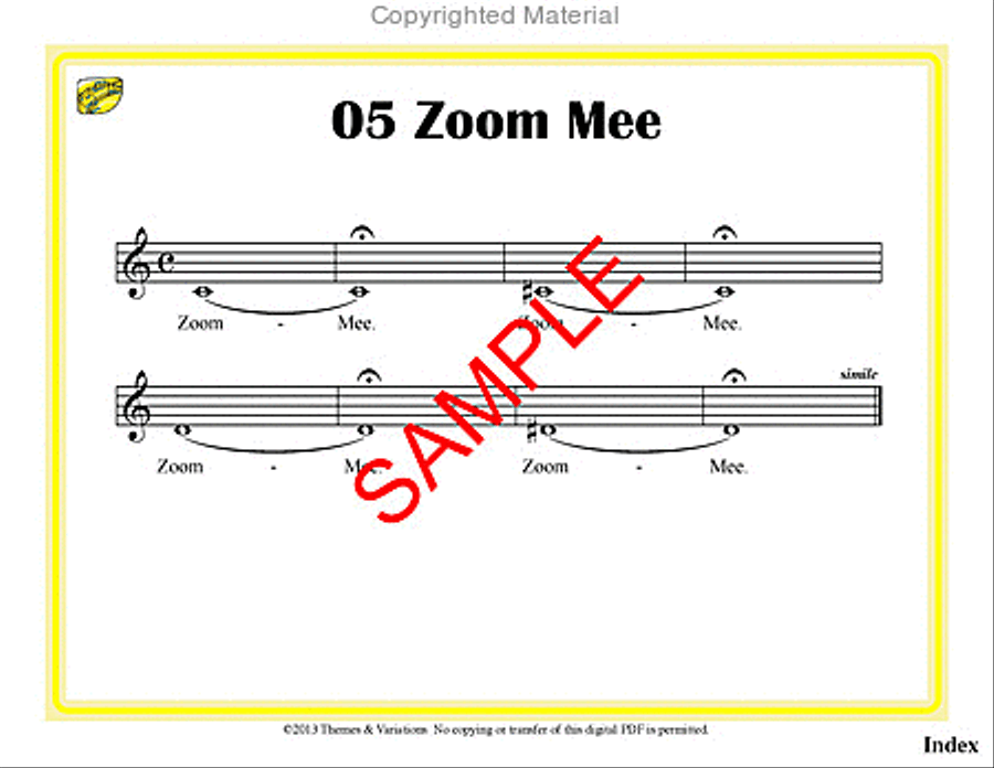 Smart Vocal Warm-Ups, Volume 1 Voice scores gallery preview page 3