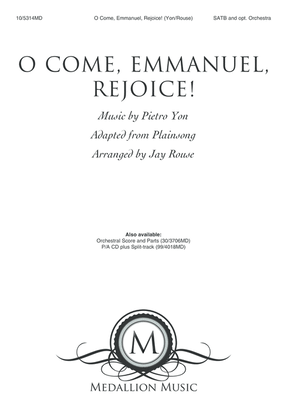Book cover for O Come, Emmanuel, Rejoice!