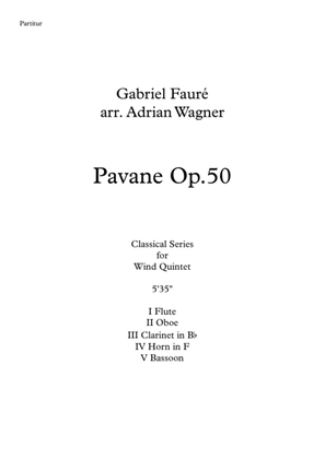 Pavane op.50 (Wind Quintet) arr. Adrian Wagner