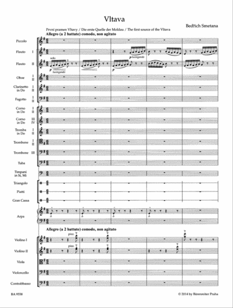 Vltava (The Moldau) TB scores gallery preview page 2
