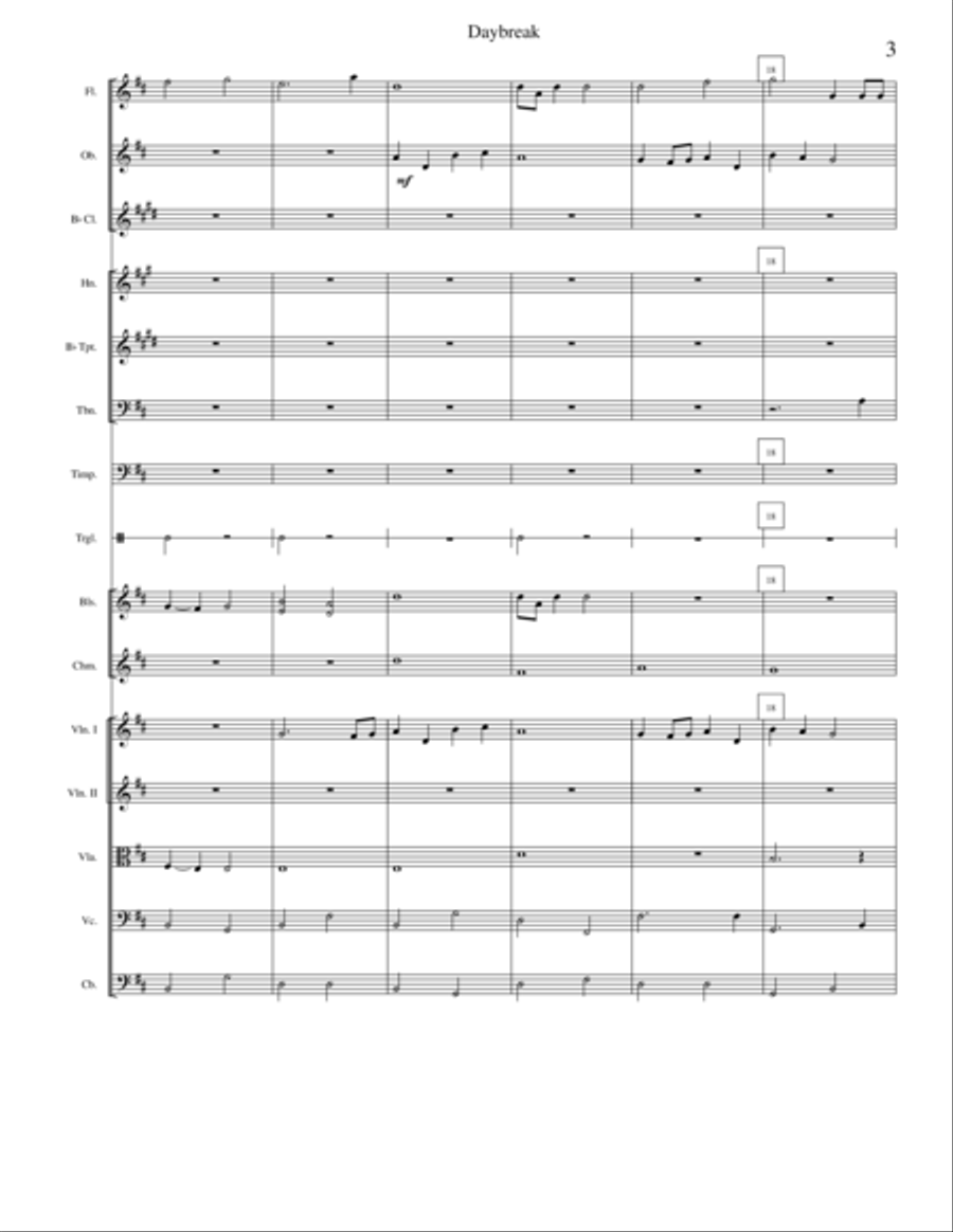 Daybreak Large Ensemble scores gallery preview page 3