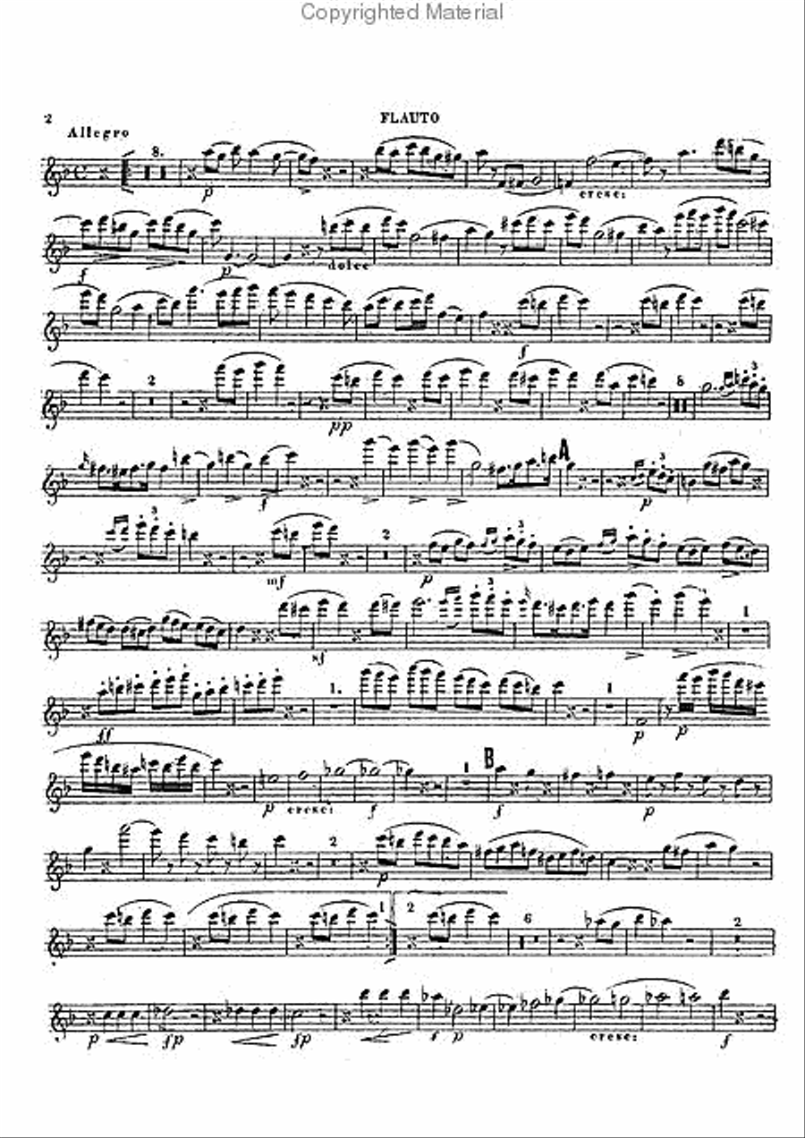 Nonet, Op. 31 Flute scores gallery preview page 3