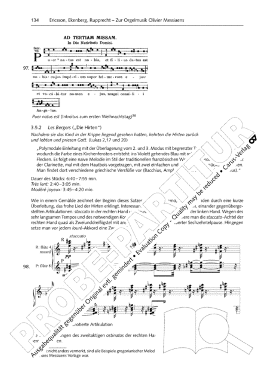 Orgelschule zur historischen Auffuhrungspraxis Organ Solo scores gallery preview page 135