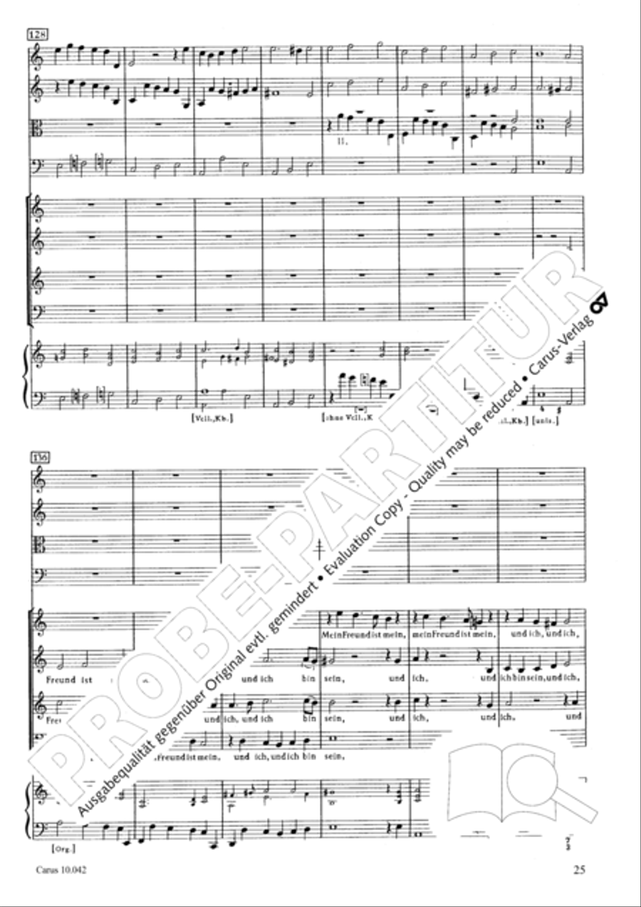Mein Freund ist mein 4-Part scores gallery preview page 26