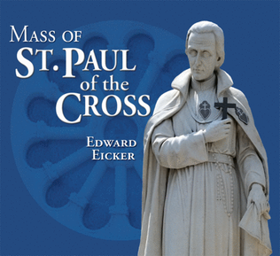 Book cover for Mass of Saint Paul of the Cross CD