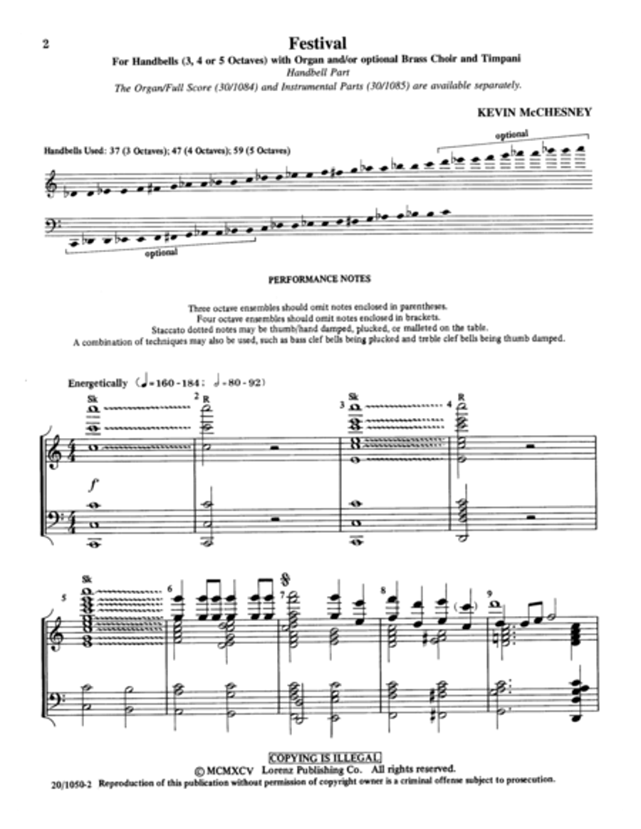 Festival Festival 5-Octaves scores gallery preview page 2