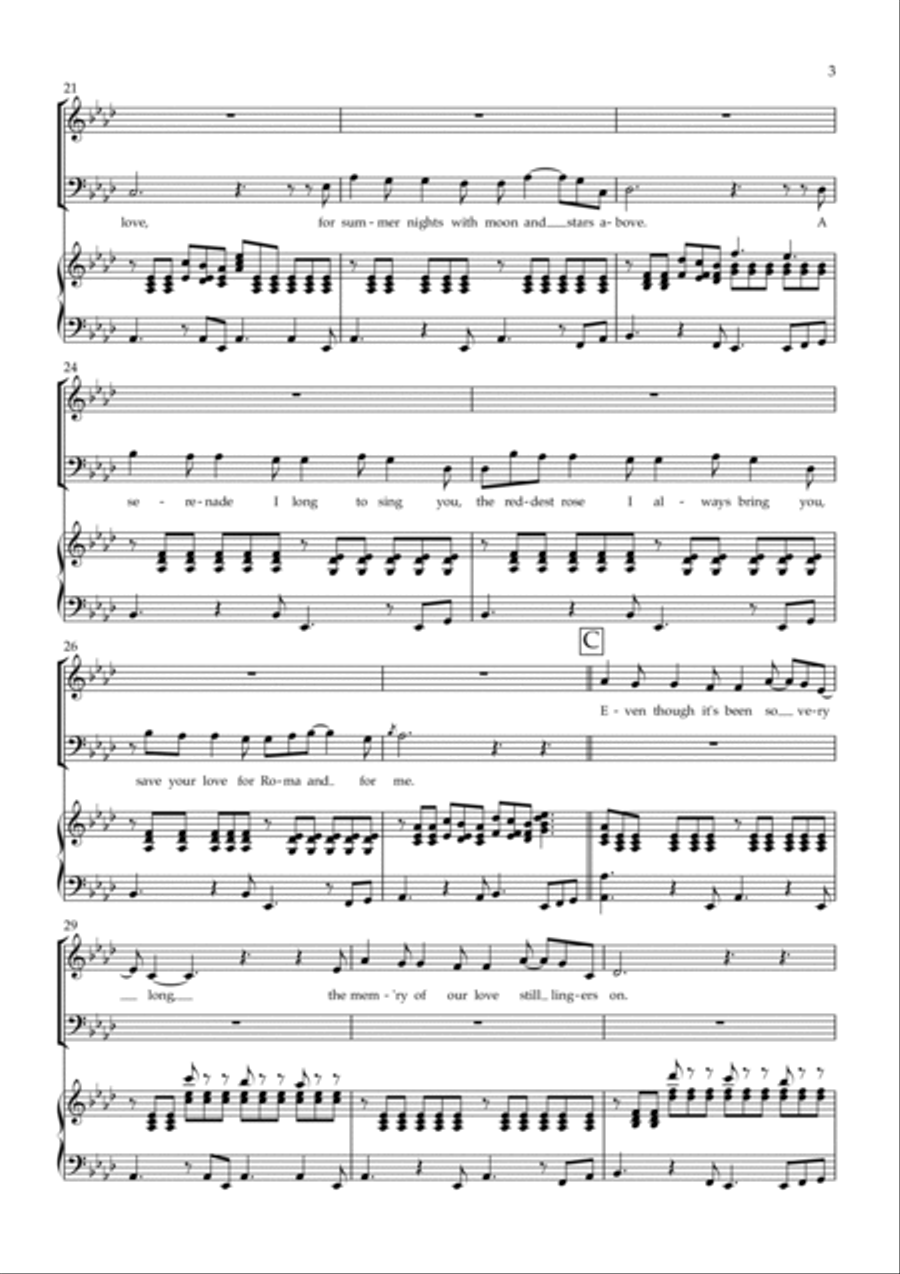 Save Your Love Voice scores gallery preview page 3