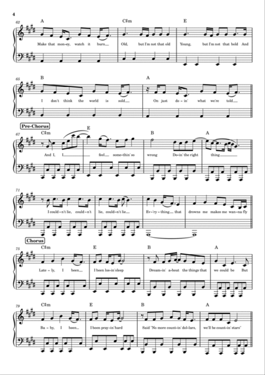 Counting Stars Voice scores gallery preview page 4