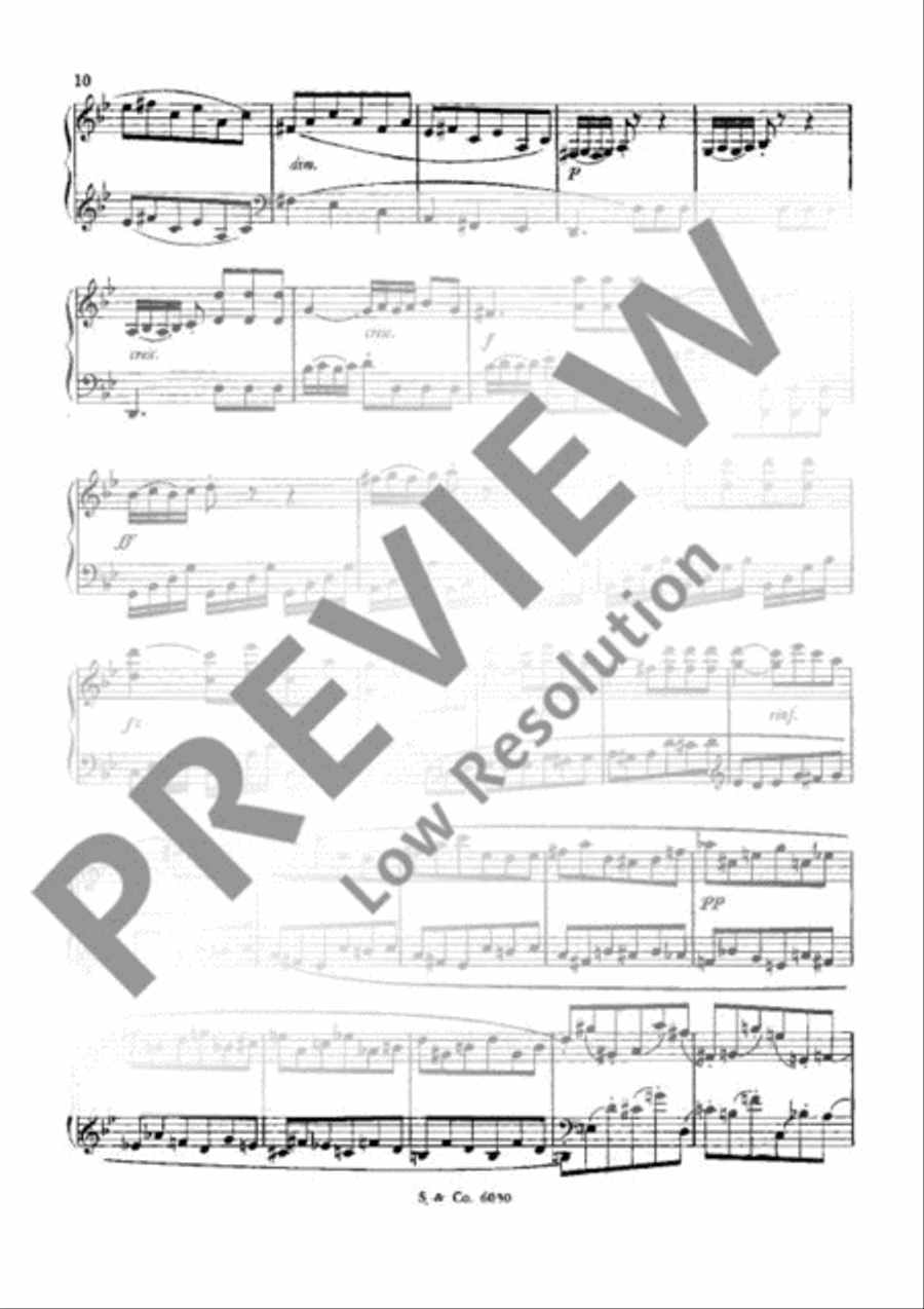 Sonata G minor Sonata G minor Piano Solo scores gallery preview page 13
