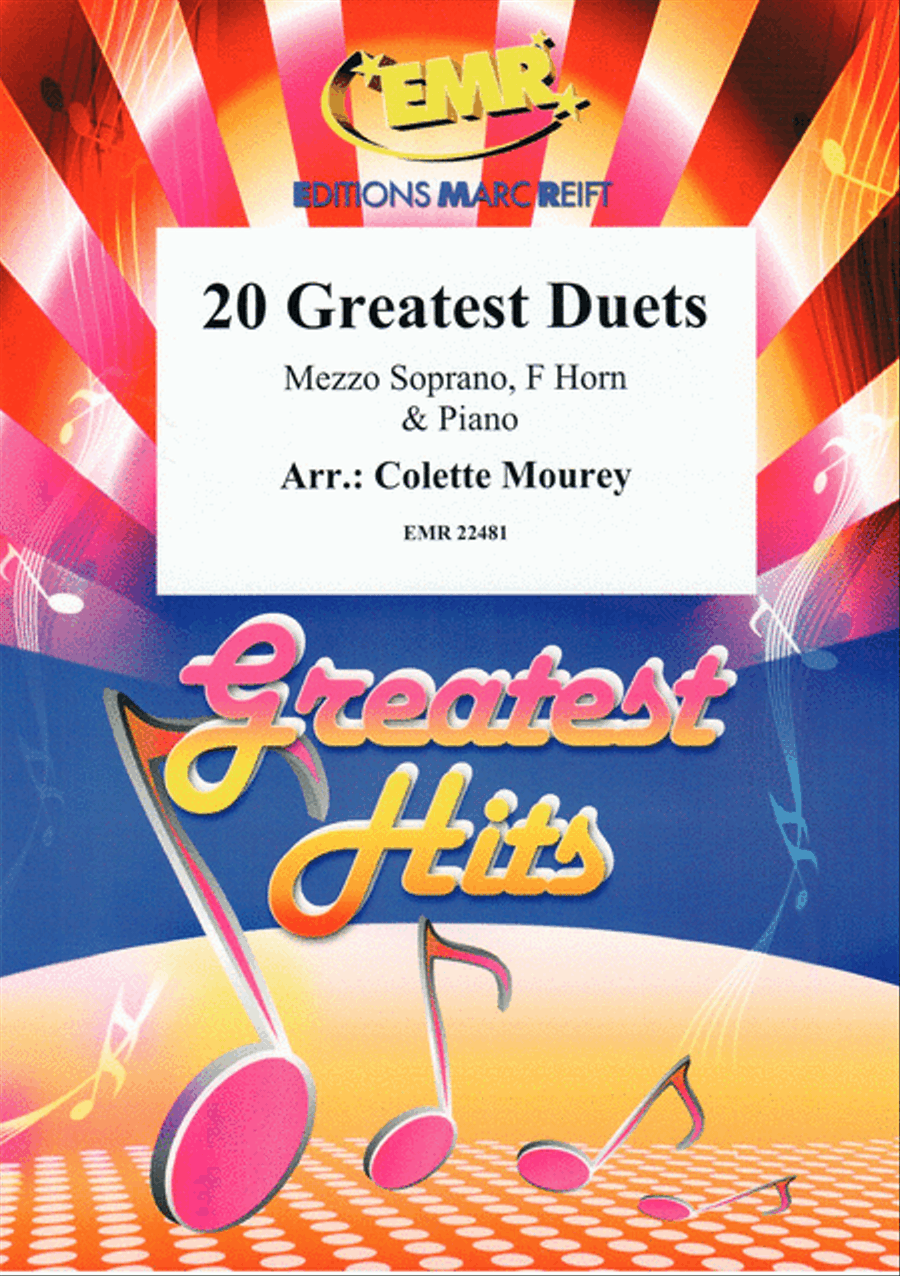 20 Greatest Duets Mezzo-Soprano Voice scores gallery preview page 1