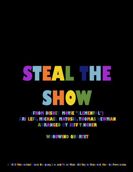 Steal The Show Woodwind Quartet - Digital Sheet Music