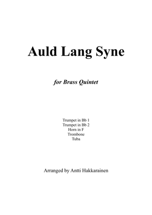Auld Lang Syne - Brass Quintet