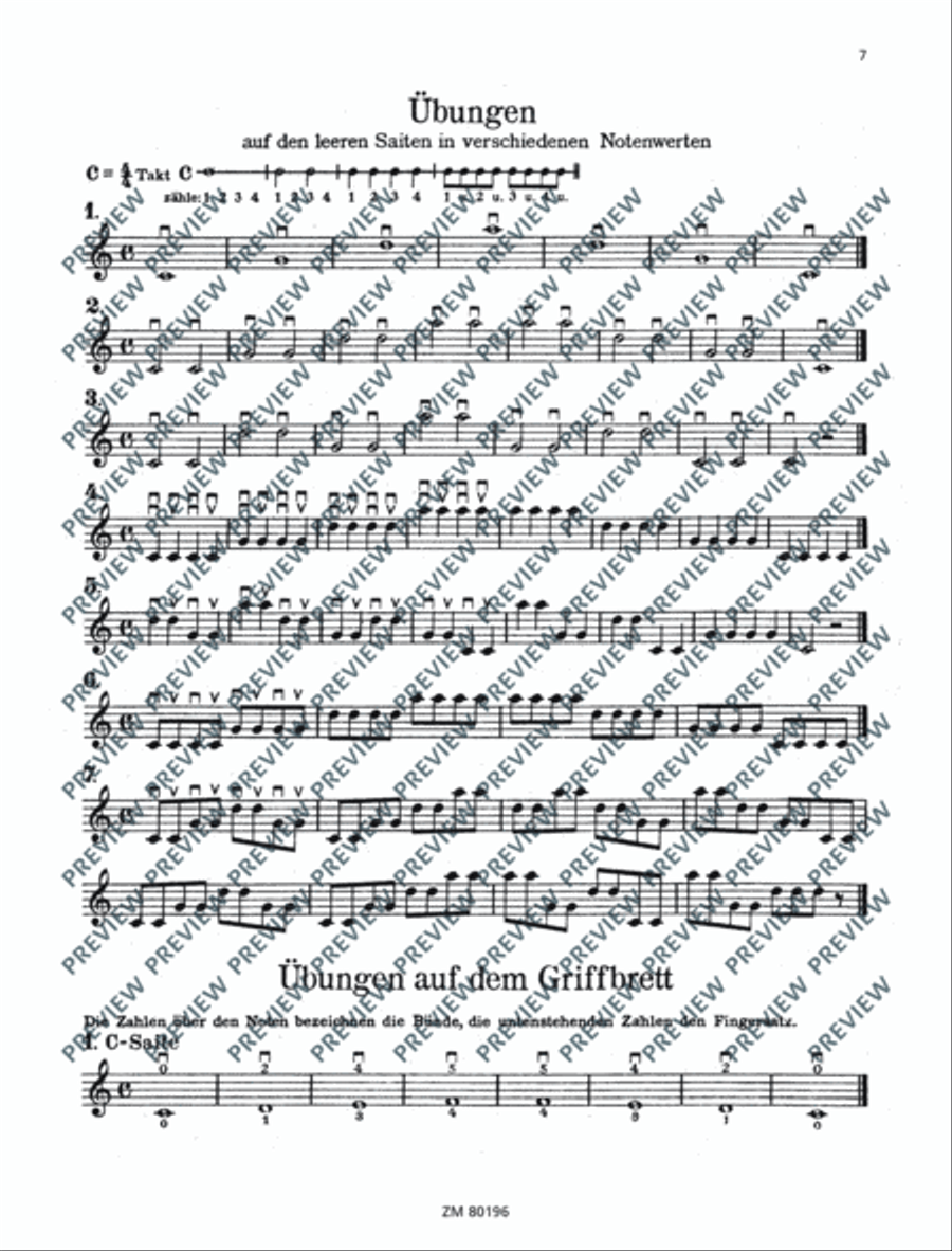 Schule für Tenorbanjo (4-saitig) Banjo scores gallery preview page 10