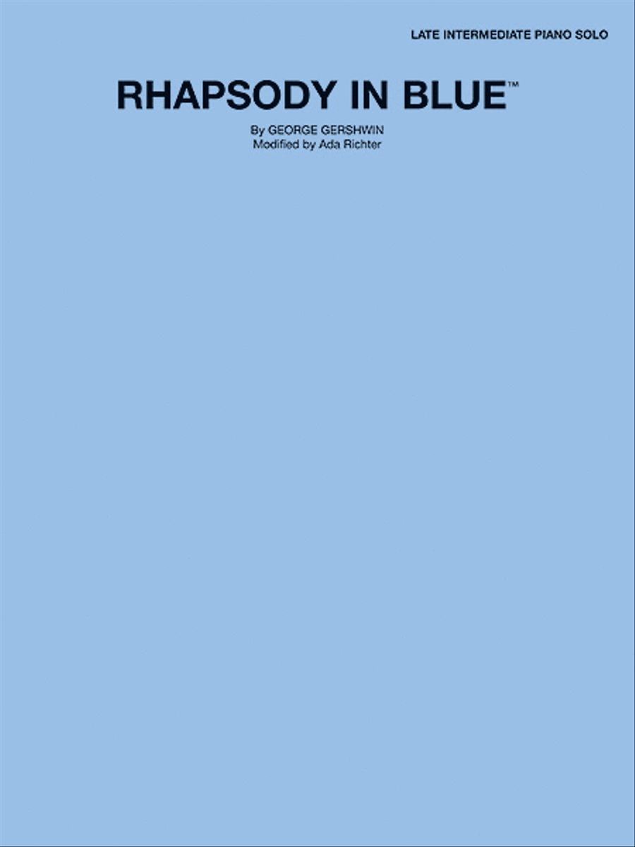 Rhapsody in Blue Small Ensemble scores gallery preview page 1