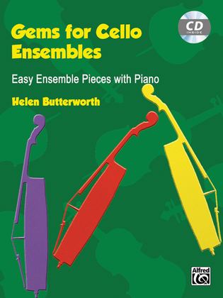 Book cover for Gems for Cello Ensembles