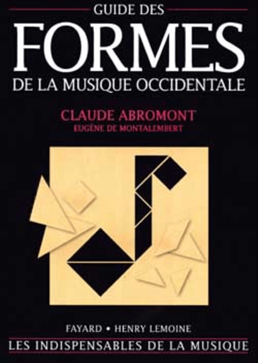 Guide des formes de la musique occidentale Collection / Songbook scores gallery preview page 1
