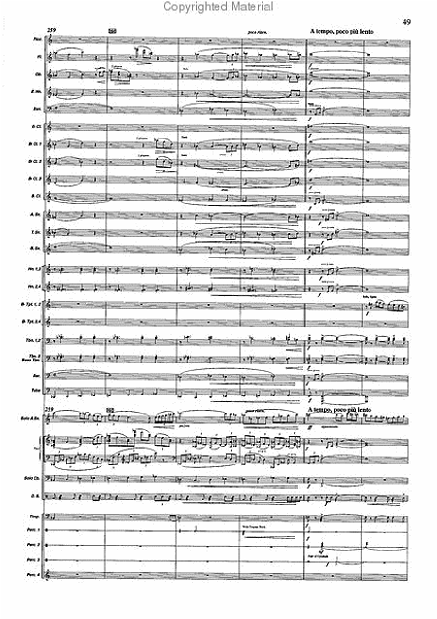 Concertango Concert Band scores gallery preview page 50