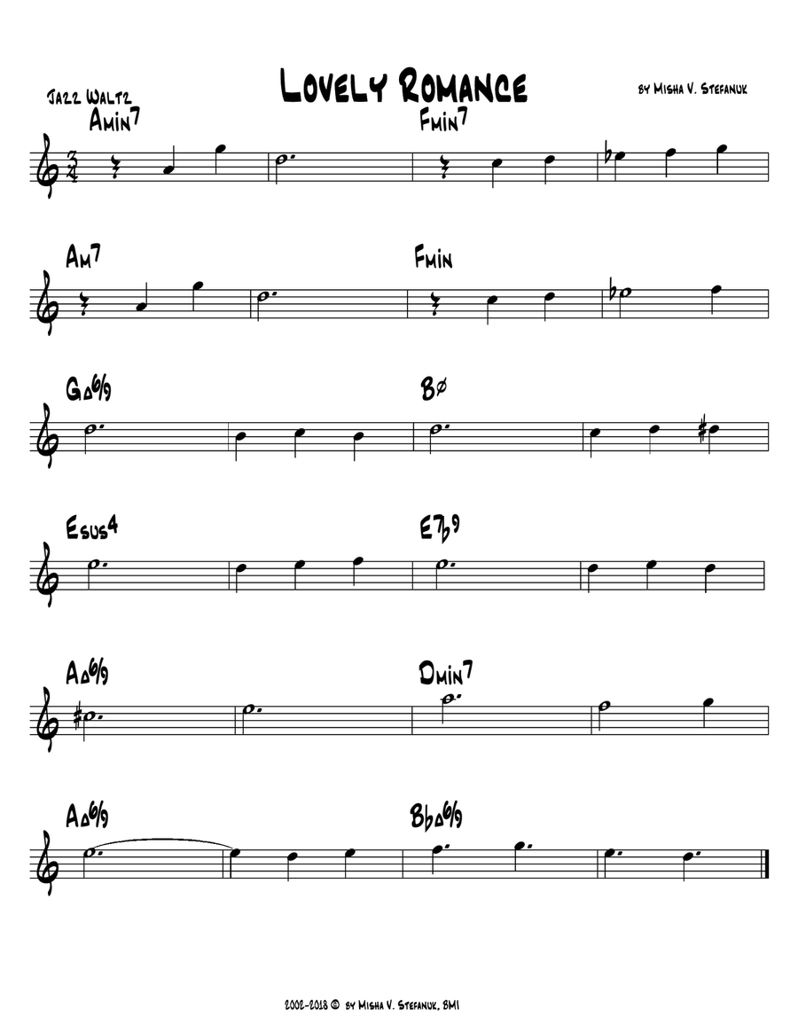 The Misha Stefanuk Real Book Piano scores gallery preview page 4