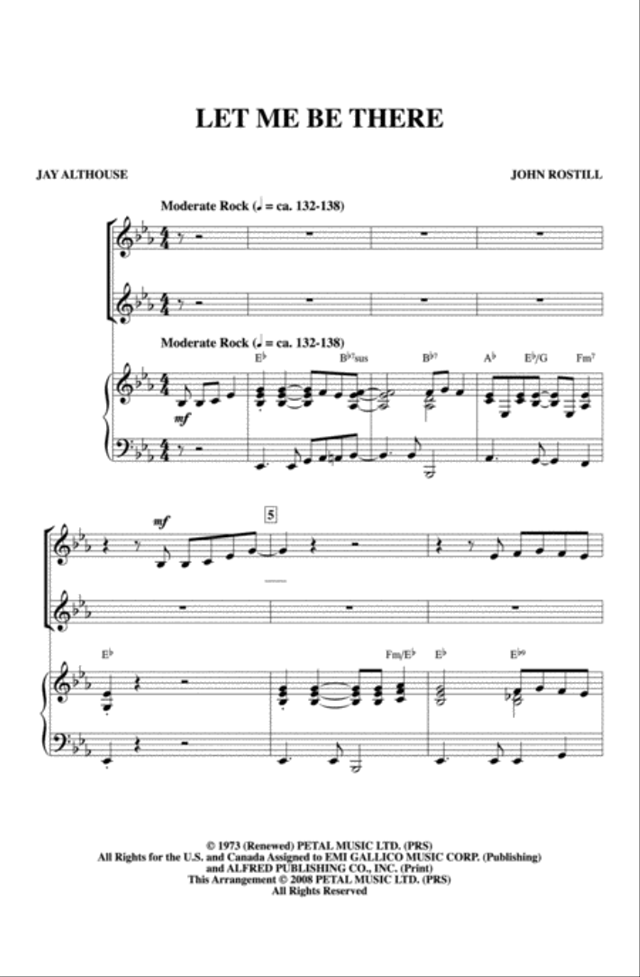 Let Me Be There Women's Choir scores gallery preview page 2