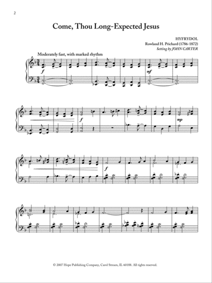 Favorite Hymns for Piano Favorite Hymns for Piano Piano Solo scores gallery preview page 2