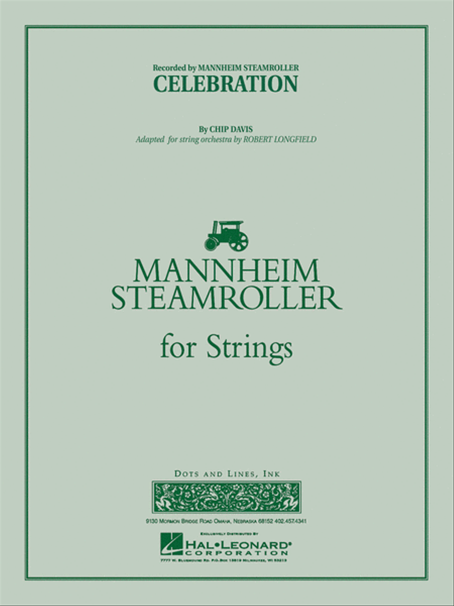 Celebration (Mannheim Steamroller) Orchestra scores gallery preview page 1