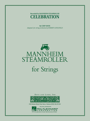 Book cover for Celebration (Mannheim Steamroller)