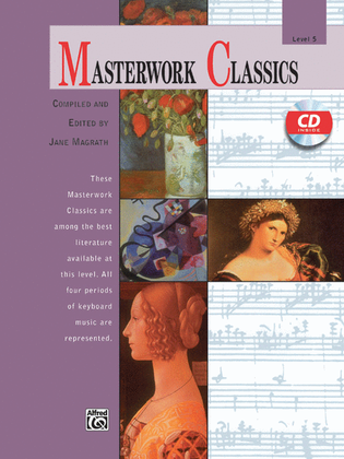 Book cover for Masterwork Classics - Level 5 (Book & CD)