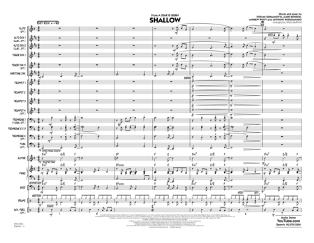 Shallow (from A Star Is Born) (arr. Paul Murtha) - Conductor Score (Full Score)