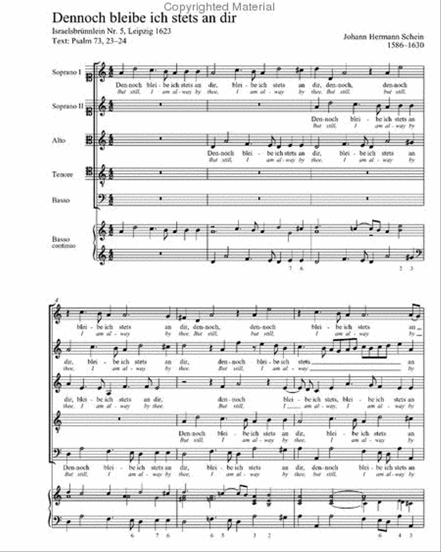 Nevertheless I am continually with thee (Dennoch bleibe ich stets an dir) SSATB scores gallery preview page 10