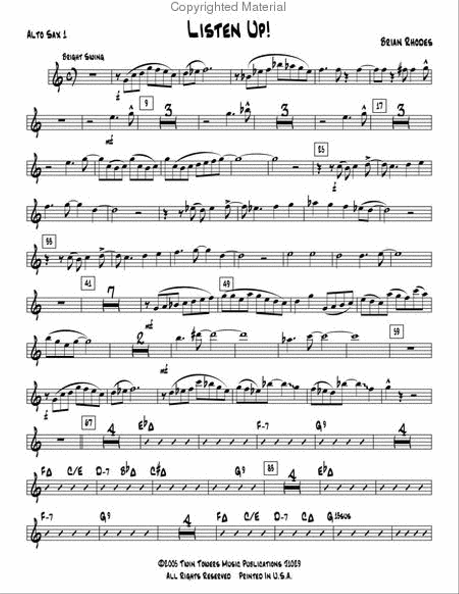 Listen Up Jazz Ensemble scores gallery preview page 26