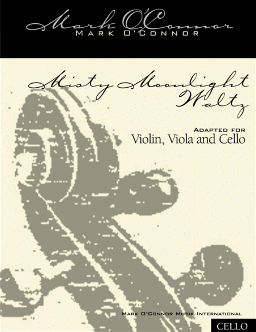 Misty Moonlight Waltz (cello part - vln, vla, cel) String Trio scores gallery preview page 1