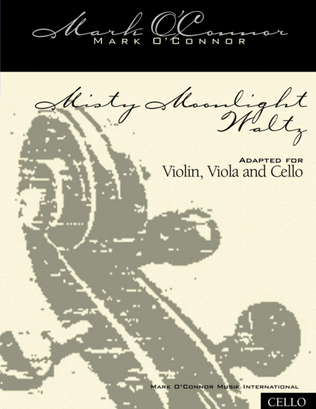 Book cover for Misty Moonlight Waltz (cello part - vln, vla, cel)