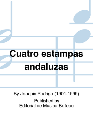 Book cover for Cuatro estampas andaluzas