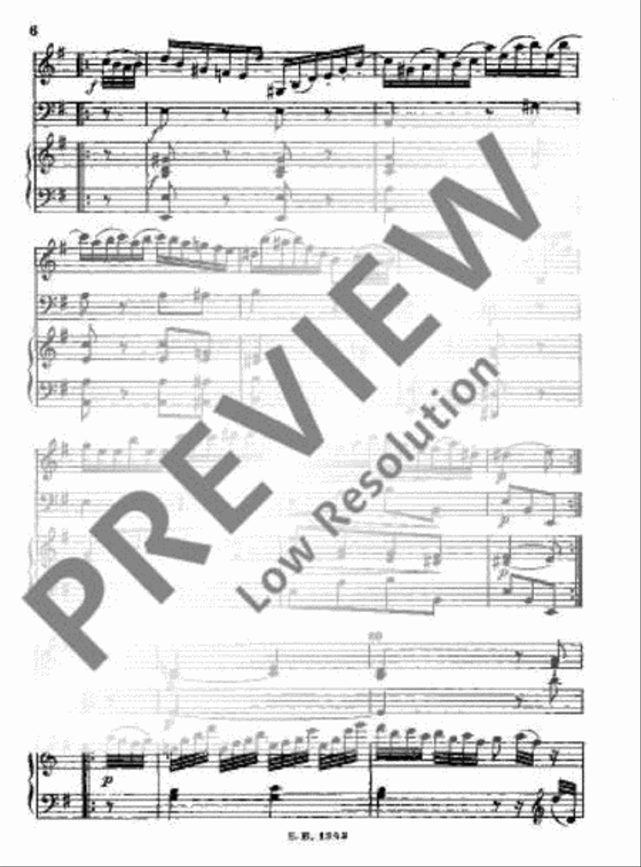 Piano Trio G major Piano Trio scores gallery preview page 9