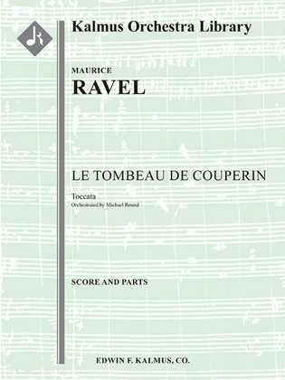 Book cover for Le Tombeau de Couperin: Toccata (transcription)