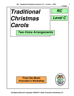 Traditional Christmas Carols - 2 Pt. Spl. Arr. - Series 5FC - (Key Map Tab)