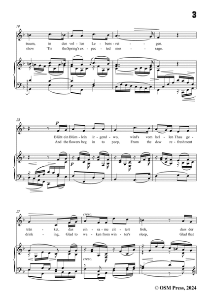 R. Franz-Fruhlingsblick,in F Major,Op.52 No.6