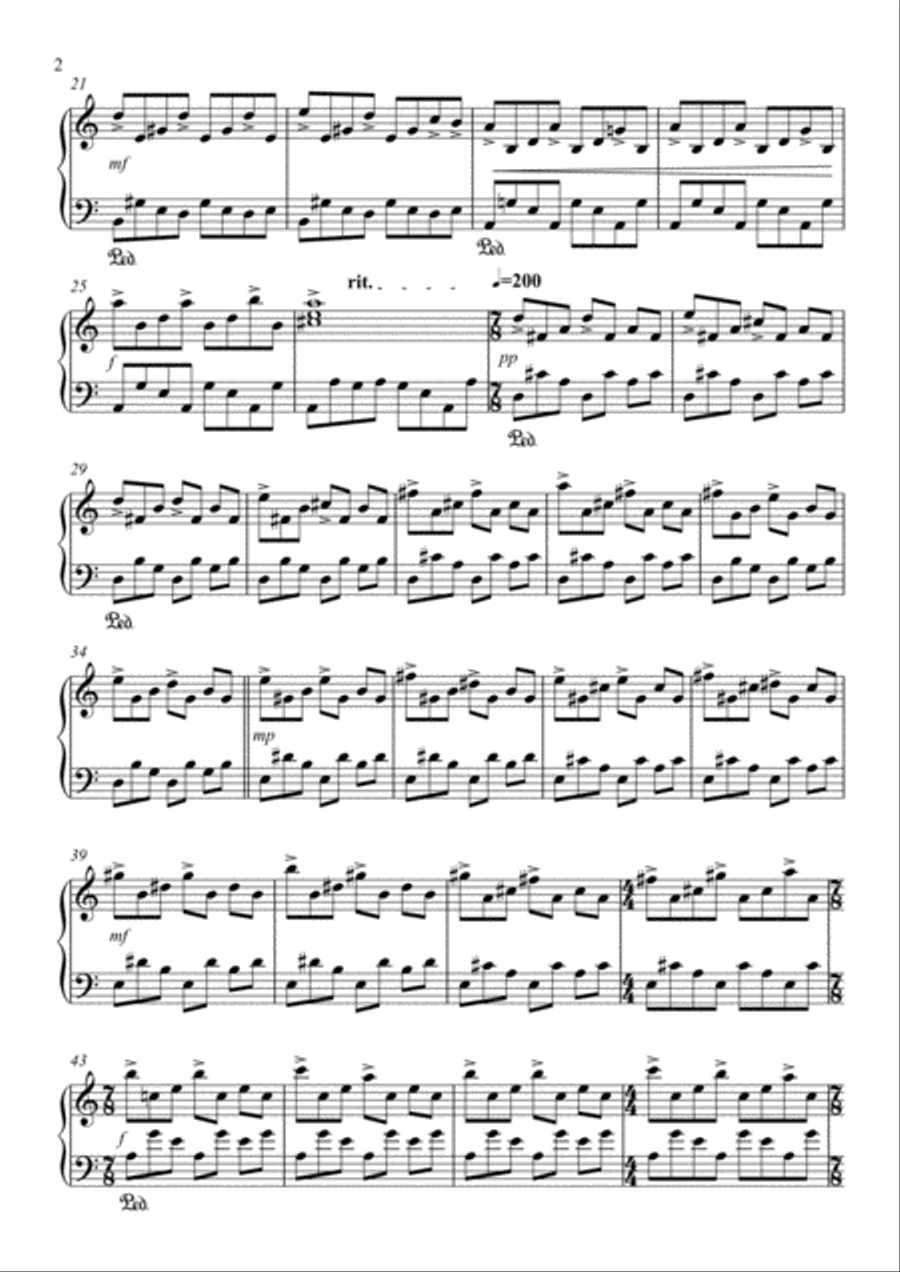 Trifle Piano Method scores gallery preview page 2