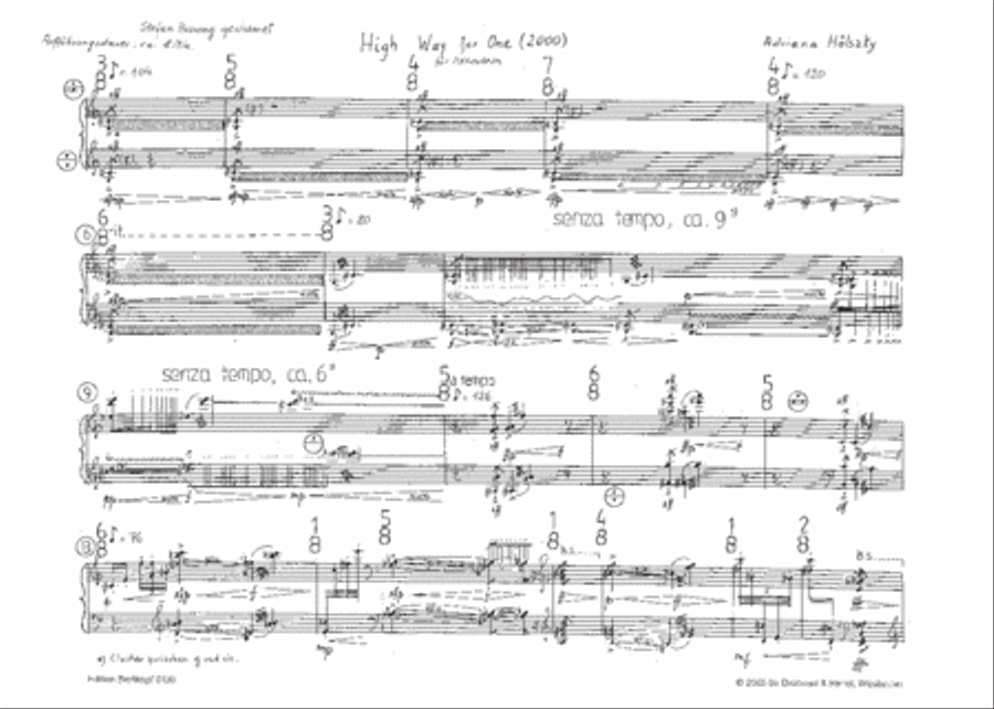 High Way for One Accordion scores gallery preview page 2