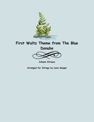 Book cover for Theme from The Blue Danube