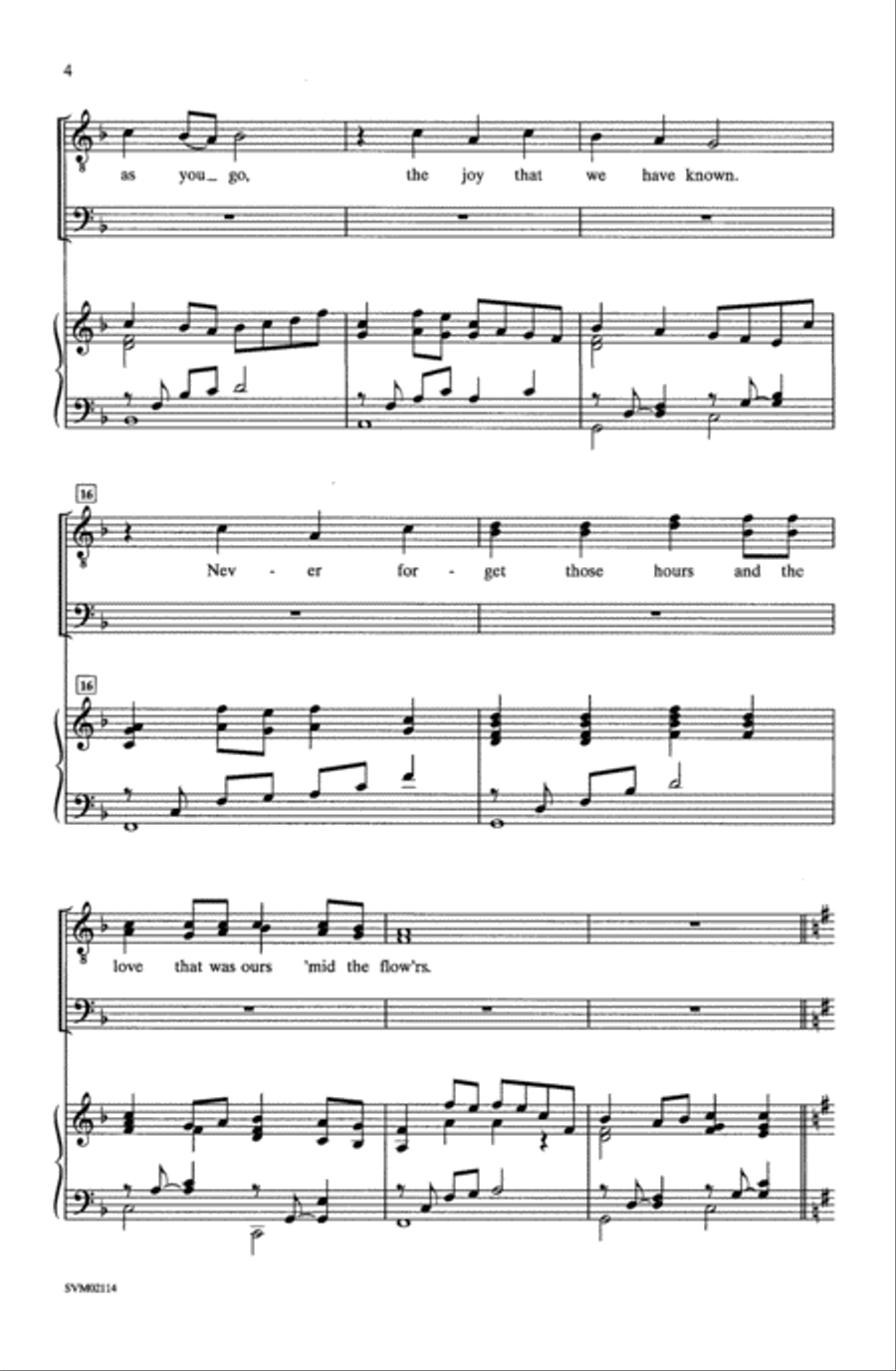 Remembering: Songs of the American West Choir scores gallery preview page 3