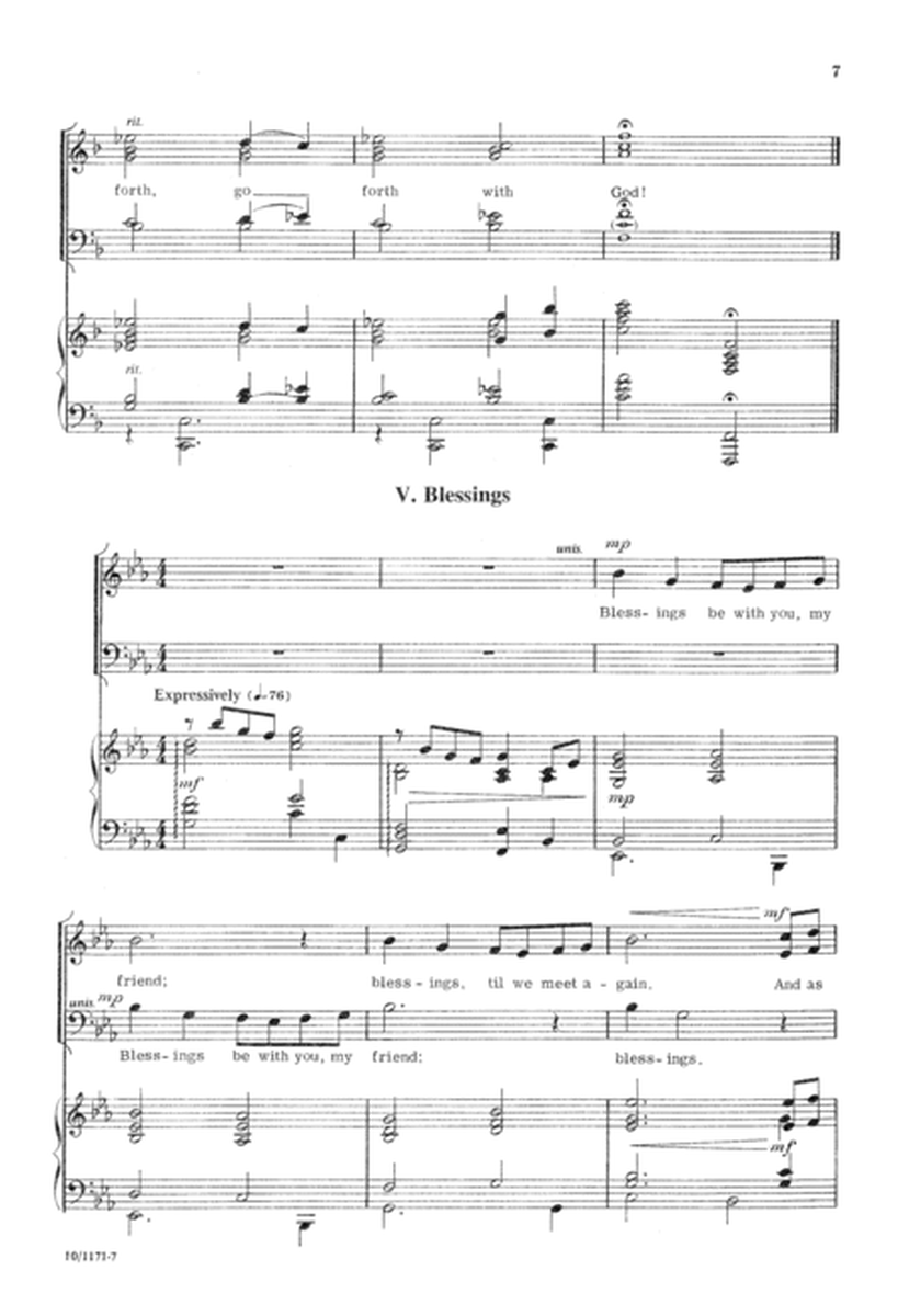 Five Choral Benedictions
