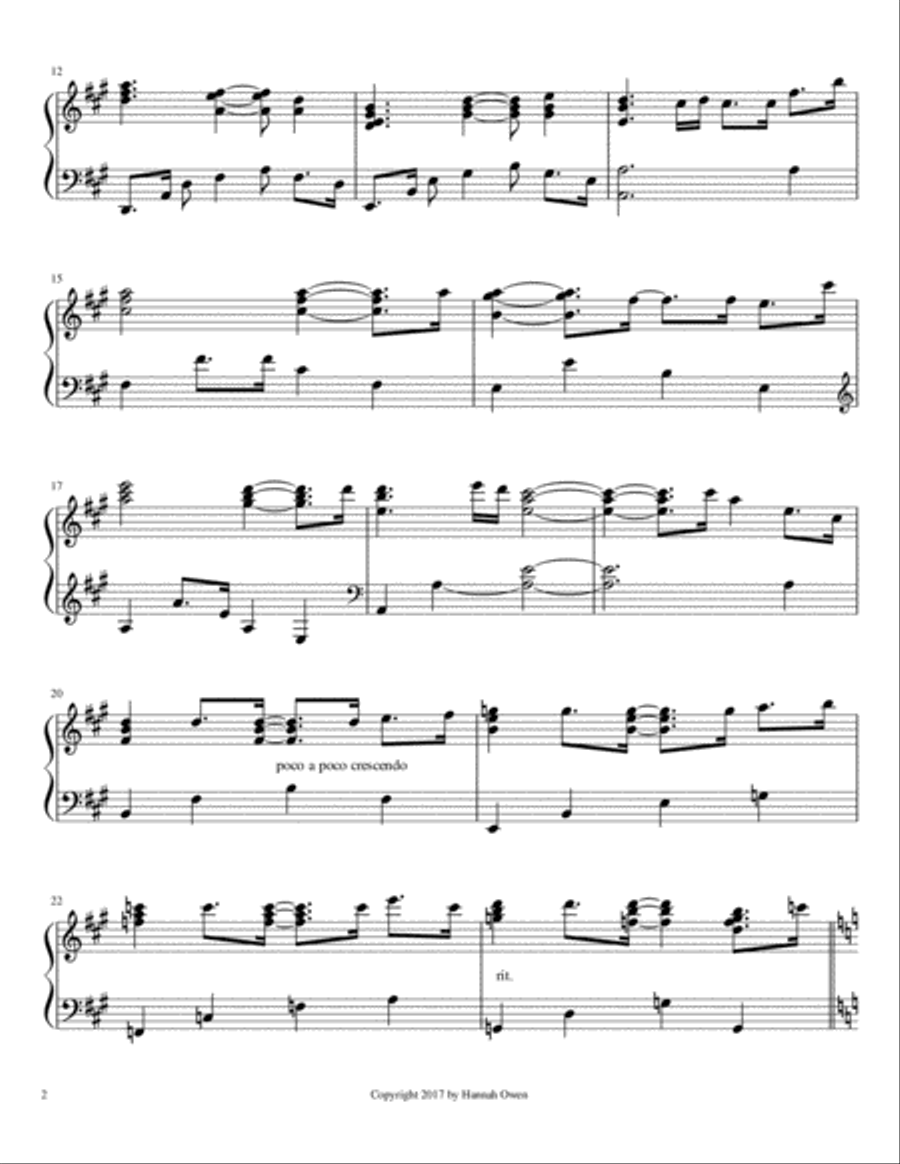 Day at the Circus Piano Solo scores gallery preview page 2
