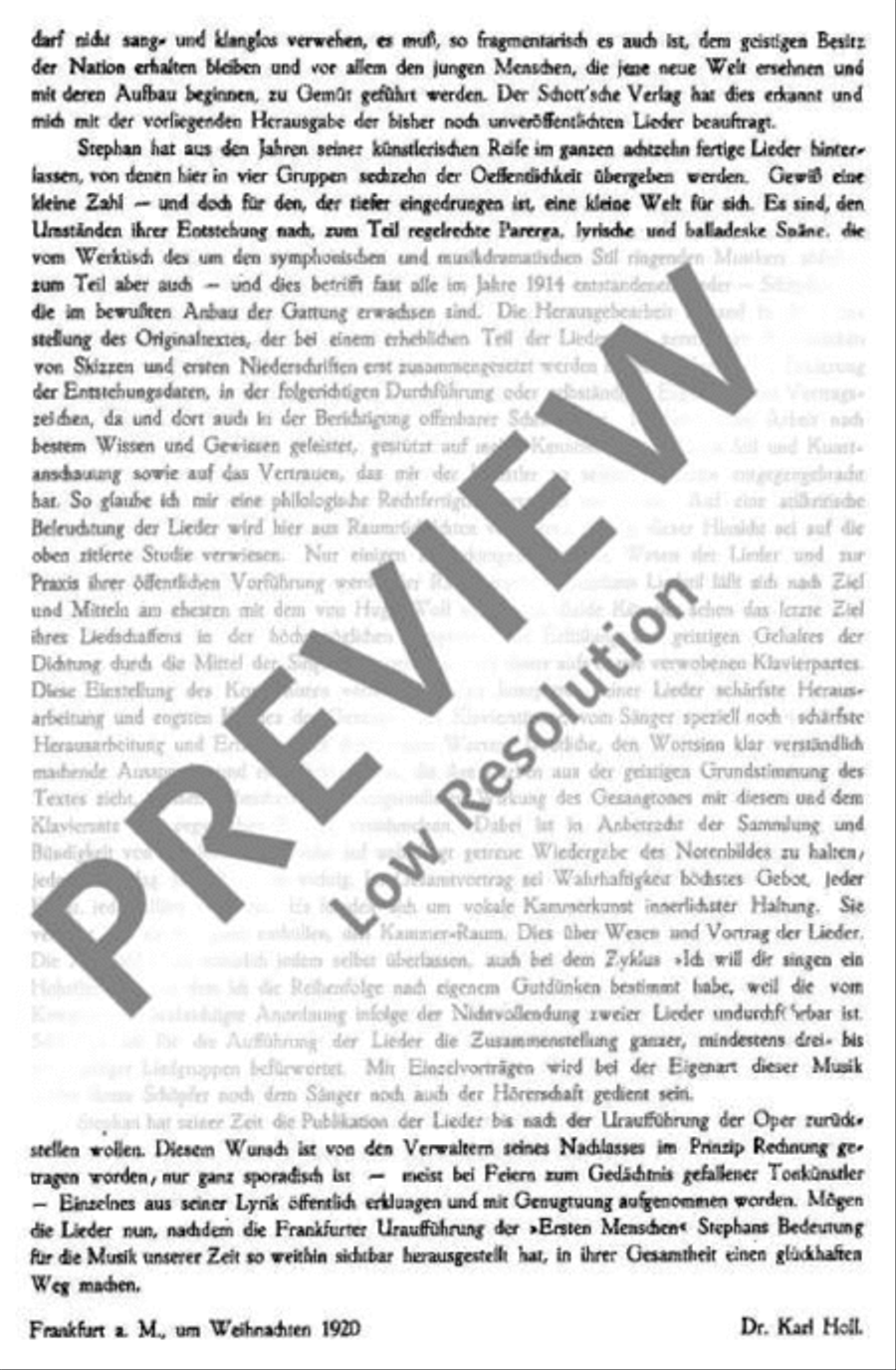 Zwei ernste Gesänge Zwei ernste Gesänge Baritone Voice scores gallery preview page 3